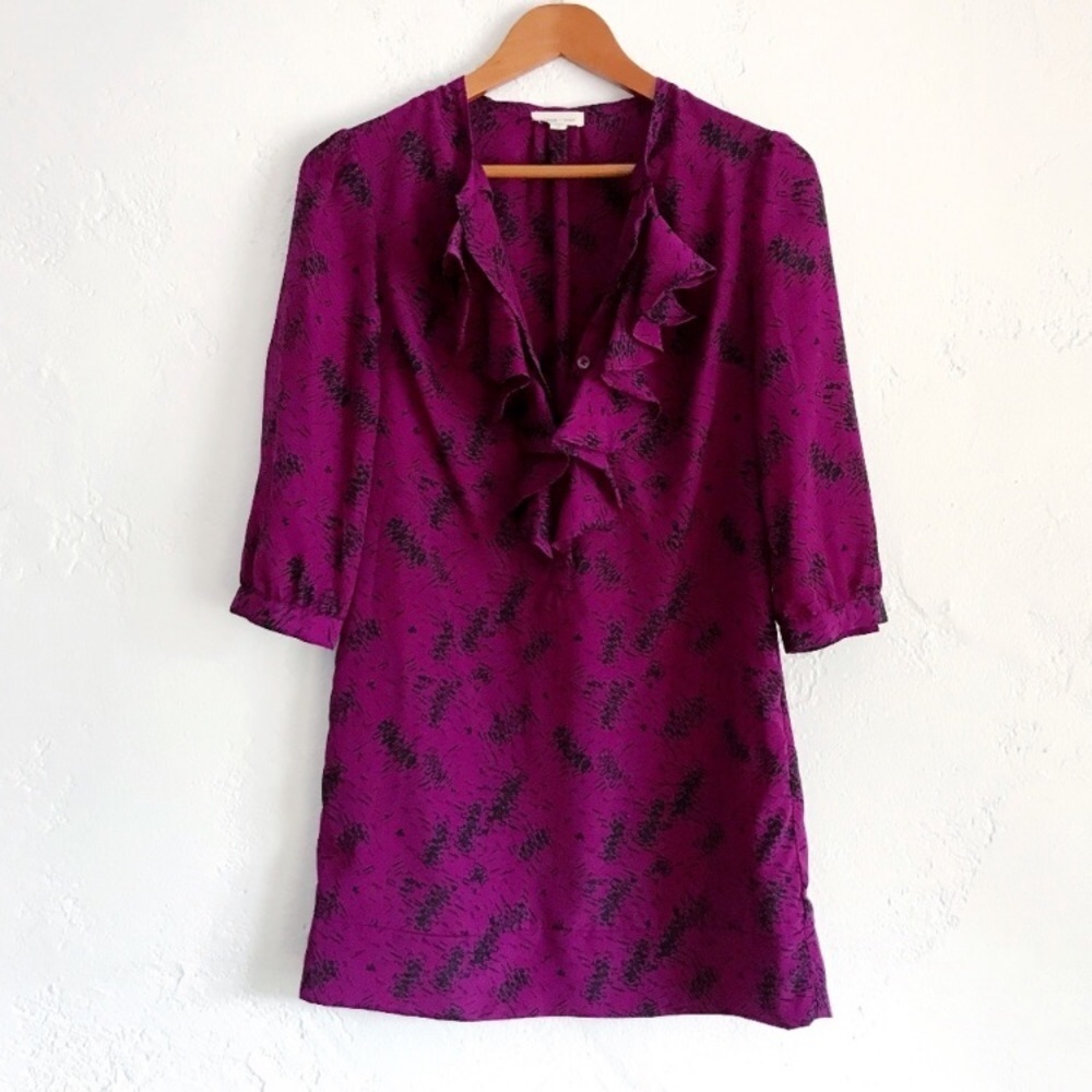 Urban Outfitters Silence + Noise Ruffle Printed